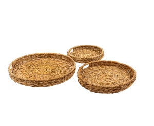Abaca Natural Trays- 3 Sizes