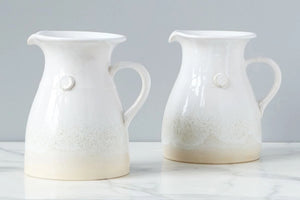 Tuscan Hand-thrown Water Pitcher